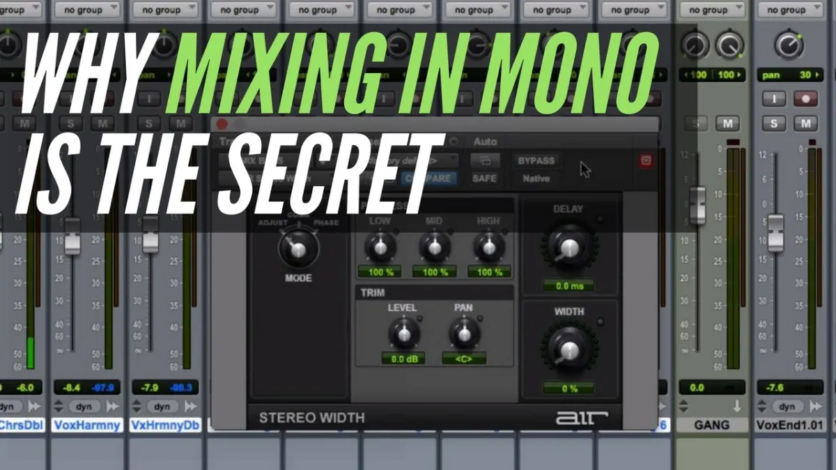 The Pros and Cons of Mixing In Mono