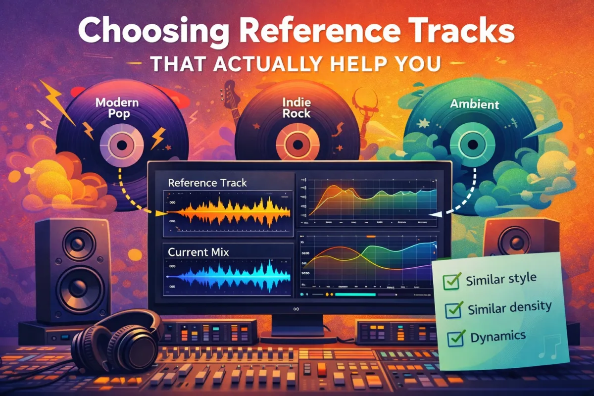 How to Choose and Use Reference Tracks for Better Mixes