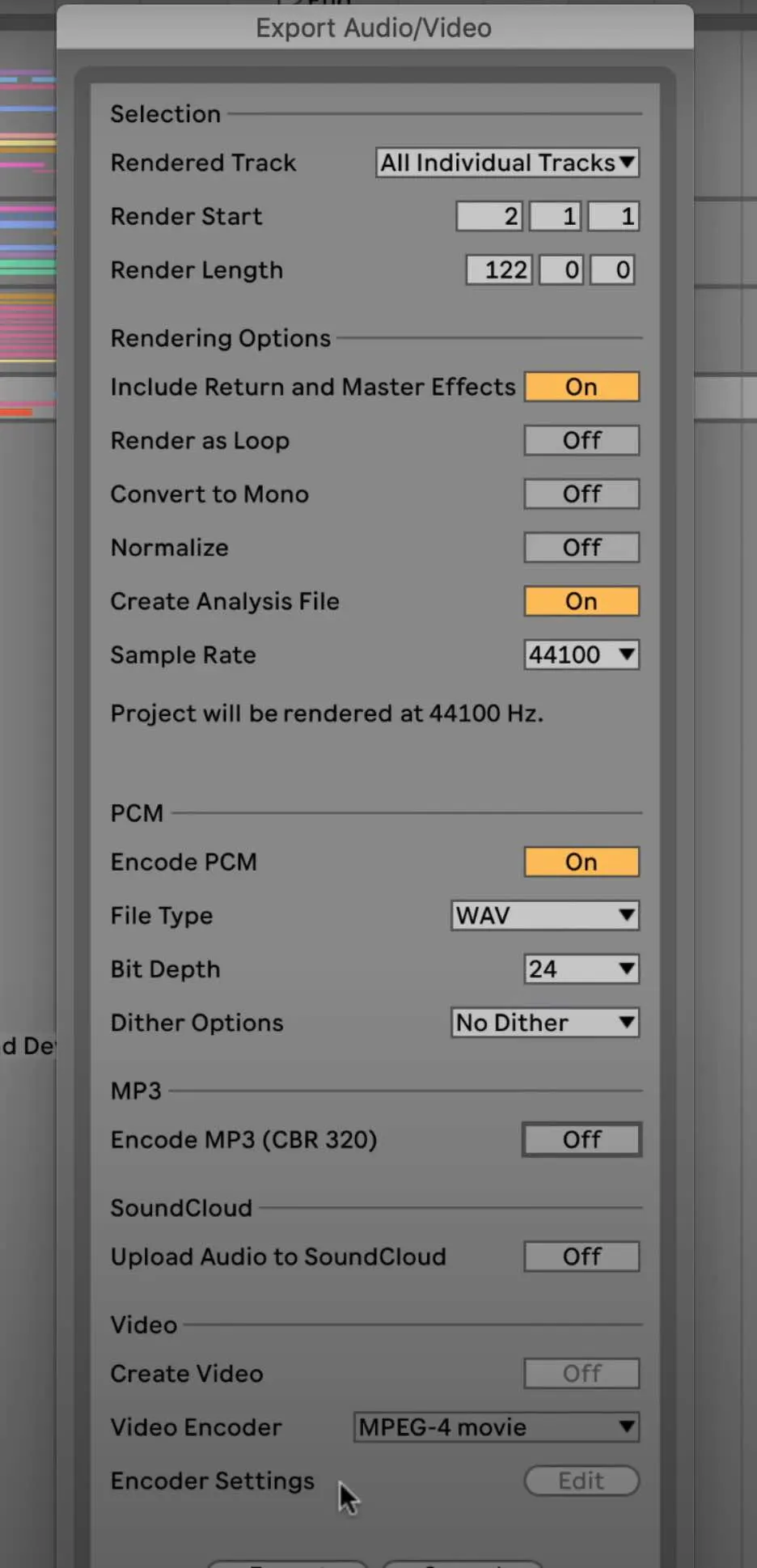 How To Export Stems In Ableton Live?